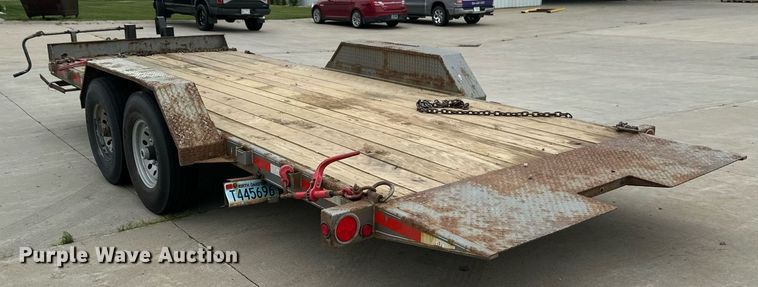 image for item EB2719 2020 ABU Trailers tilt deck equipment trailer