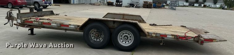 image for item EB2719 2020 ABU Trailers tilt deck equipment trailer