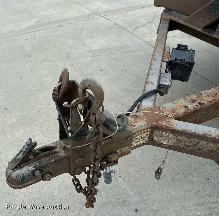 image for item EB2719 2020 ABU Trailers tilt deck equipment trailer