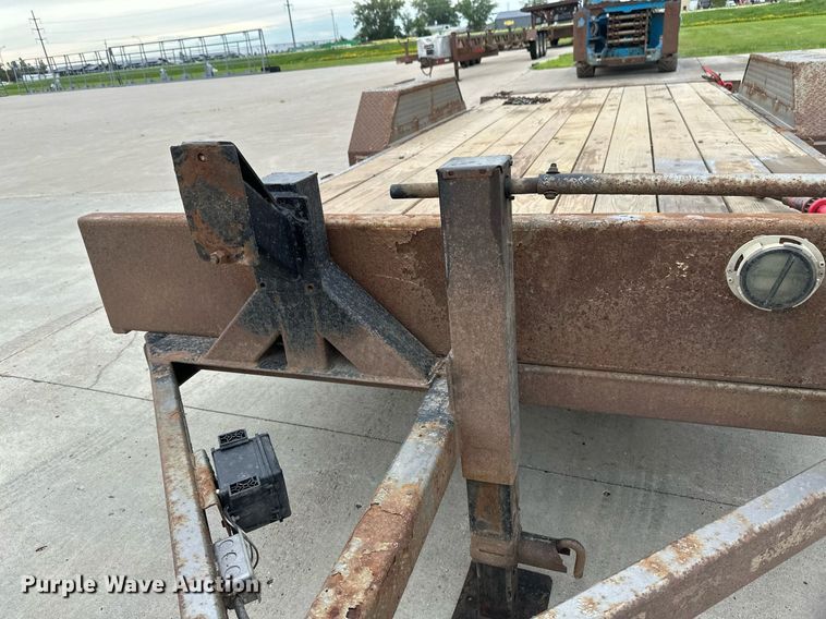 image for item EB2719 2020 ABU Trailers tilt deck equipment trailer