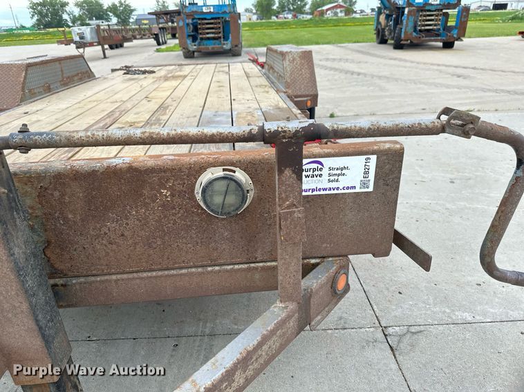 image for item EB2719 2020 ABU Trailers tilt deck equipment trailer