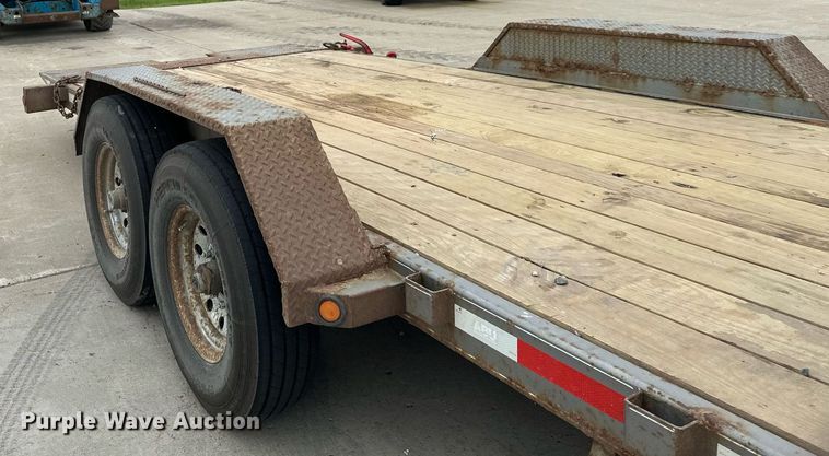 image for item EB2719 2020 ABU Trailers tilt deck equipment trailer