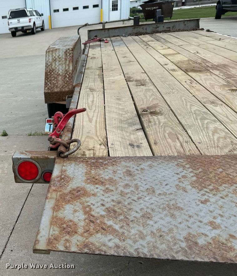 image for item EB2719 2020 ABU Trailers tilt deck equipment trailer