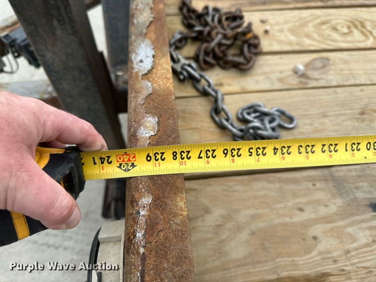 image for item EB2719 2020 ABU Trailers tilt deck equipment trailer