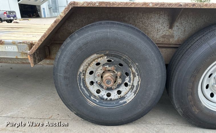 image for item EB2719 2020 ABU Trailers tilt deck equipment trailer