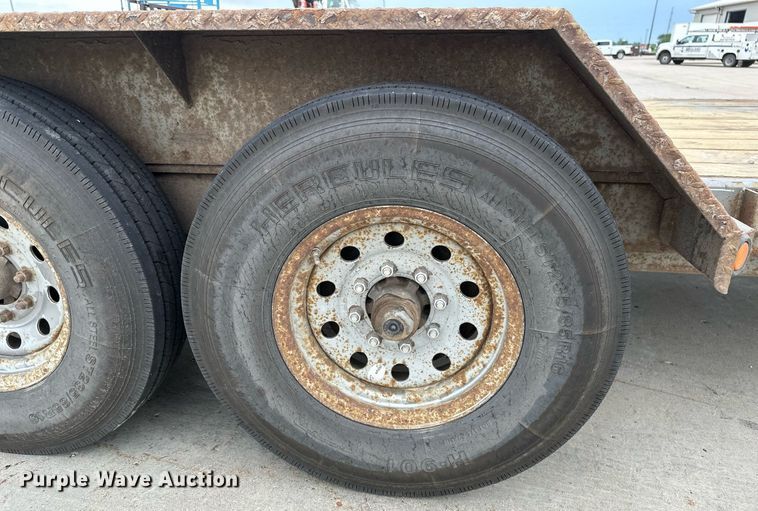 image for item EB2719 2020 ABU Trailers tilt deck equipment trailer