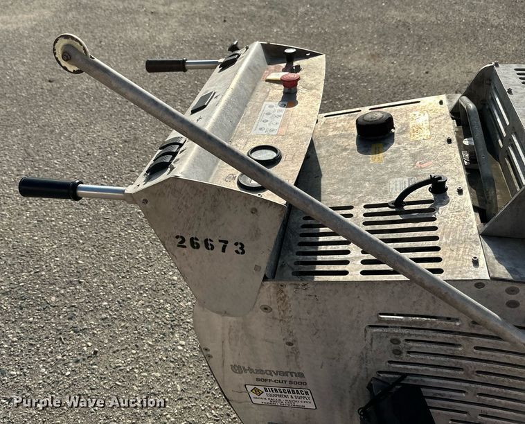 image for item EB2743 2018 Husqvarna Soff-Cut 5000 concrete saw
