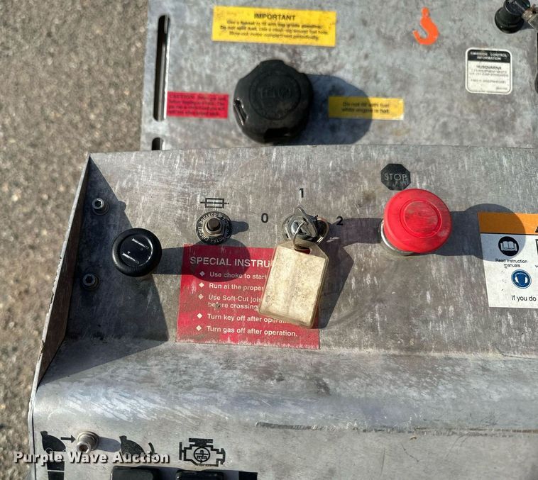 image for item EB2743 2018 Husqvarna Soff-Cut 5000 concrete saw