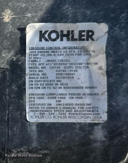 image for item EB2743 2018 Husqvarna Soff-Cut 5000 concrete saw