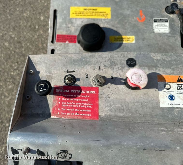 image for item EB2744 2018 Husqvarna Soff-Cut 5000 concrete saw