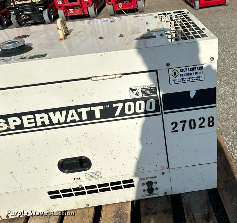 image for item EB2748 MultiQuip Whisperwatt DA-7000SSA generator