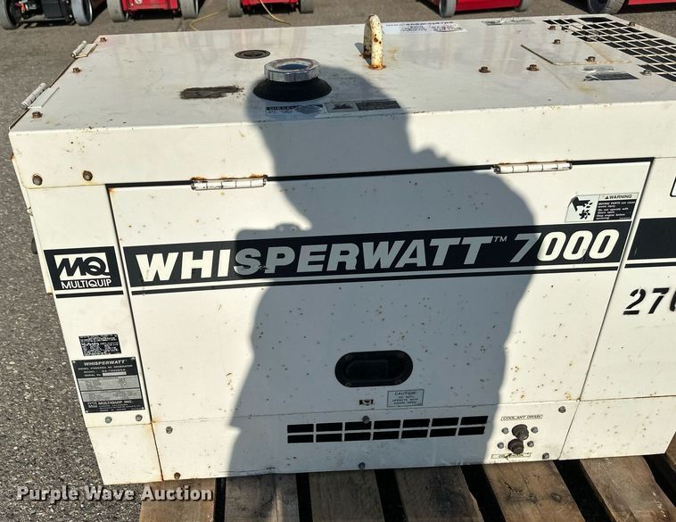 image for item EB2748 MultiQuip Whisperwatt DA-7000SSA generator