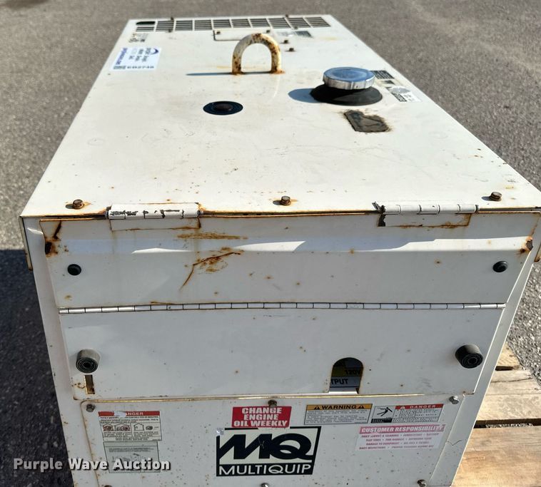 image for item EB2748 MultiQuip Whisperwatt DA-7000SSA generator