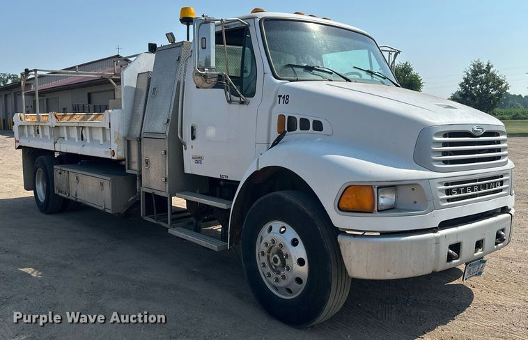 image for item EB2755 2008 Sterling Acterra flatbed truck