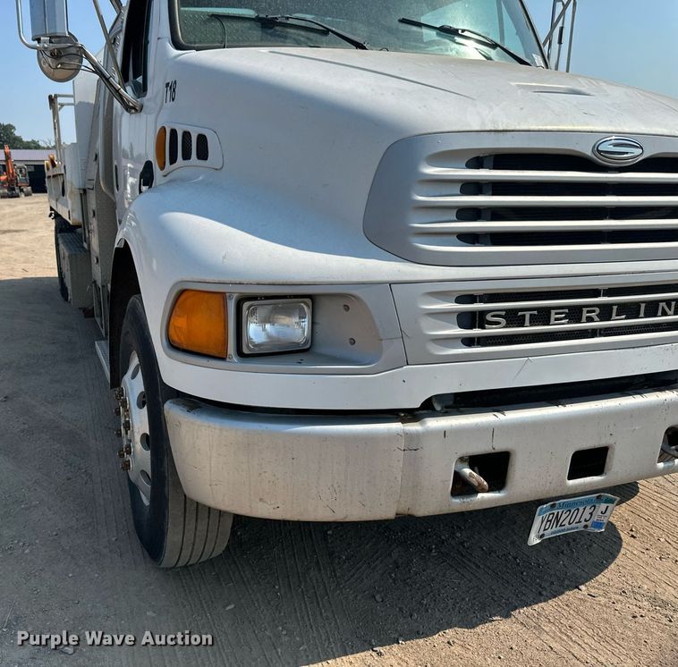 image for item EB2755 2008 Sterling Acterra flatbed truck