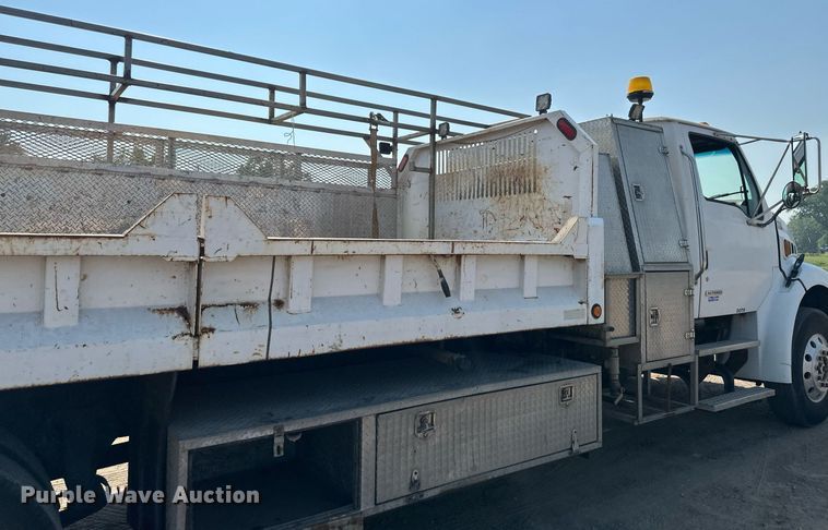 image for item EB2755 2008 Sterling Acterra flatbed truck