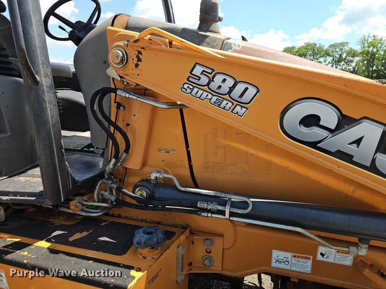 image for item EB8168 2013 Case 580 Super N backhoe