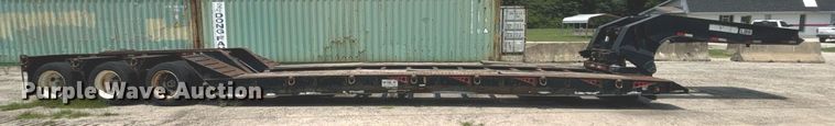 image for item EC3726 2012 Pitts Trailers lowboy equipment trailer