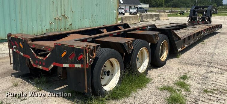 image for item EC3726 2012 Pitts Trailers lowboy equipment trailer