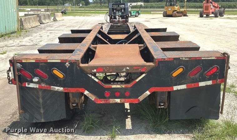 image for item EC3726 2012 Pitts Trailers lowboy equipment trailer