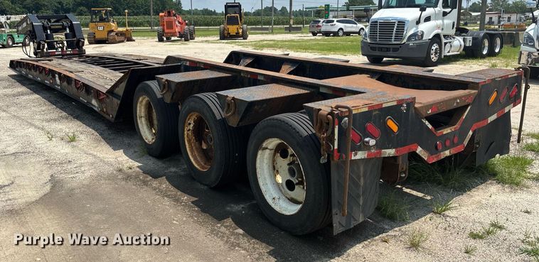 image for item EC3726 2012 Pitts Trailers lowboy equipment trailer