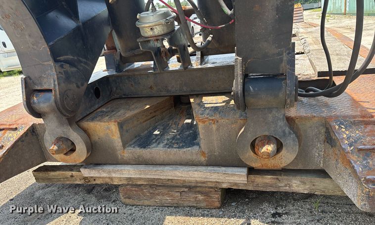 image for item EC3726 2012 Pitts Trailers lowboy equipment trailer