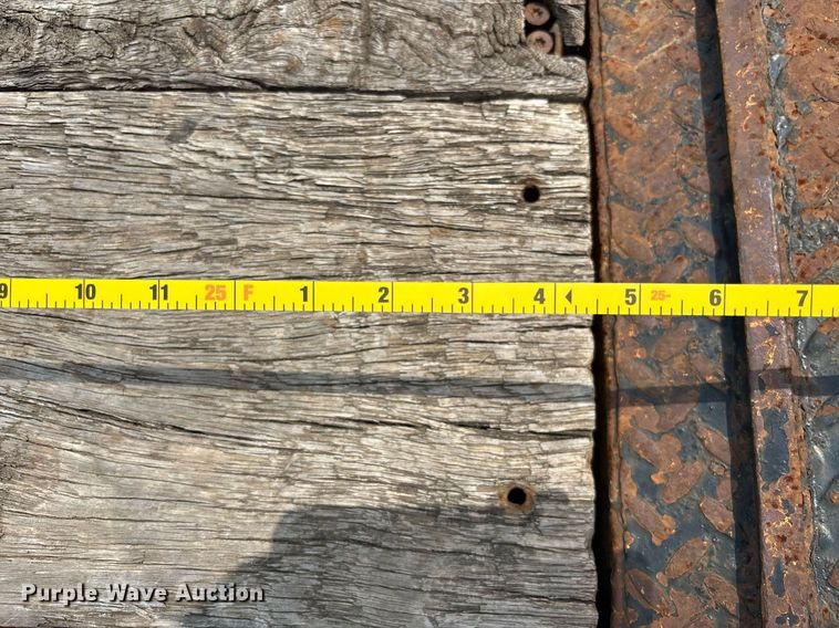 image for item EC3726 2012 Pitts Trailers lowboy equipment trailer