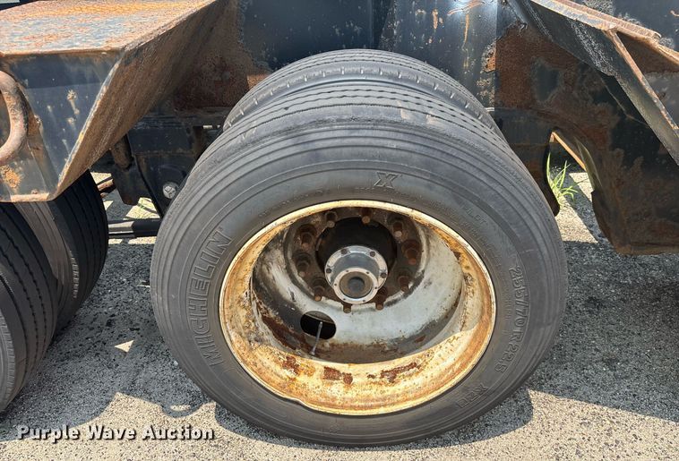 image for item EC3726 2012 Pitts Trailers lowboy equipment trailer