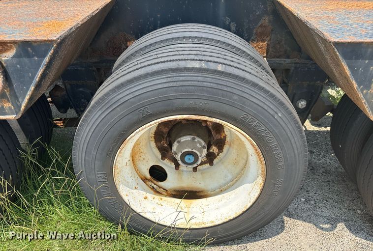 image for item EC3726 2012 Pitts Trailers lowboy equipment trailer