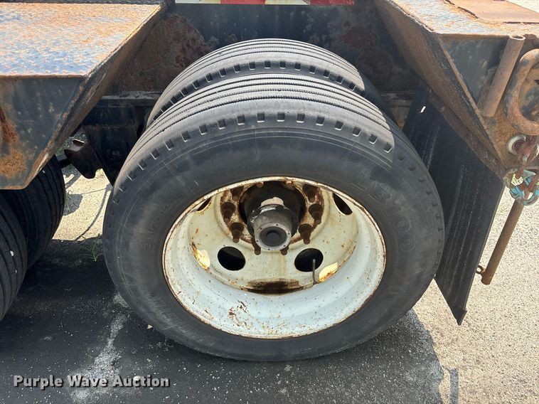 image for item EC3726 2012 Pitts Trailers lowboy equipment trailer