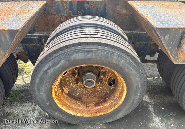 image for item EC3726 2012 Pitts Trailers lowboy equipment trailer