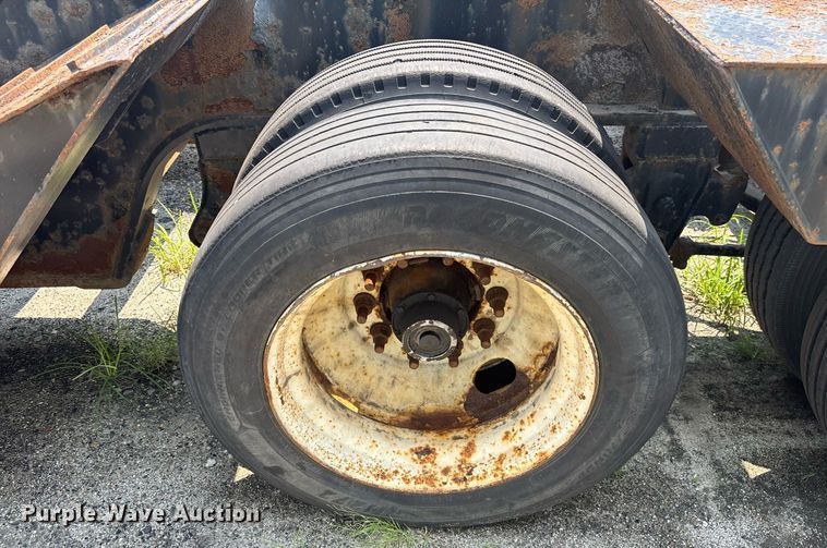 image for item EC3726 2012 Pitts Trailers lowboy equipment trailer