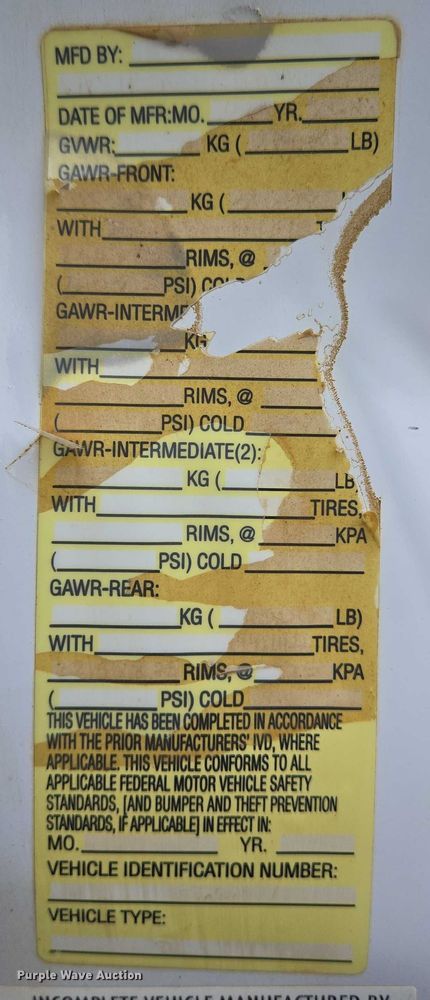 image for item EC4312 2016 Ford F650 vacuum truck