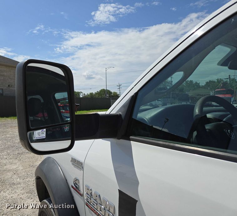 image for item ED2139 2014 Dodge Ram 5500 Crew Cab flatbed truck