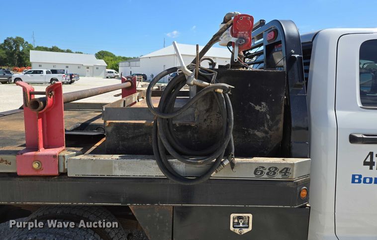 image for item ED2139 2014 Dodge Ram 5500 Crew Cab flatbed truck