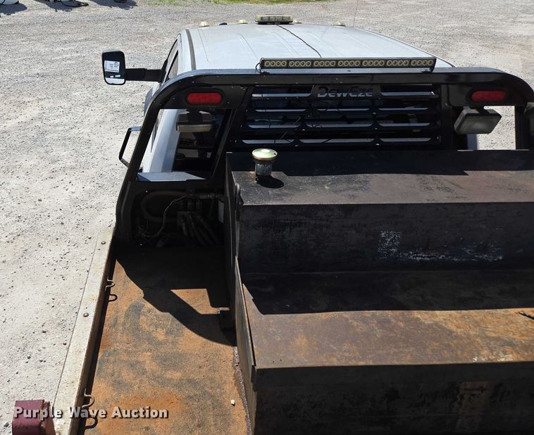 image for item ED2139 2014 Dodge Ram 5500 Crew Cab flatbed truck