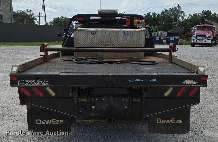 image for item ED2140 2014 Dodge Ram 3500 Crew Cab flatbed pickup truck