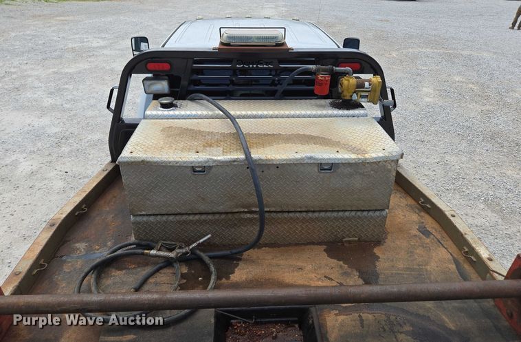 image for item ED2140 2014 Dodge Ram 3500 Crew Cab flatbed pickup truck