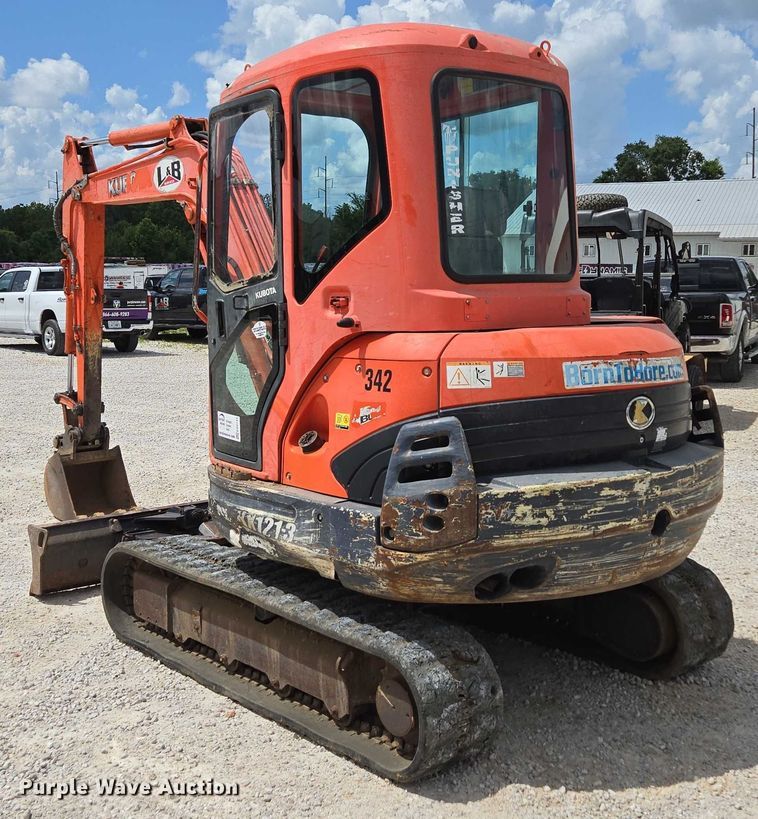 image for item ED2143 2012 Kubota KX121-3ST mini excavator