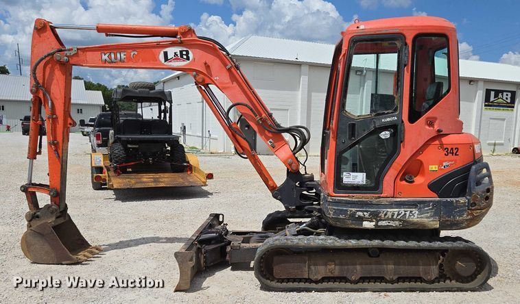 image for item ED2143 2012 Kubota KX121-3ST mini excavator