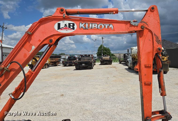 image for item ED2143 2012 Kubota KX121-3ST mini excavator