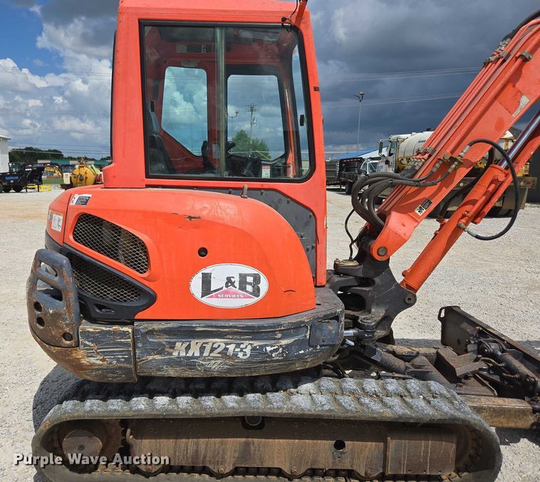image for item ED2143 2012 Kubota KX121-3ST mini excavator