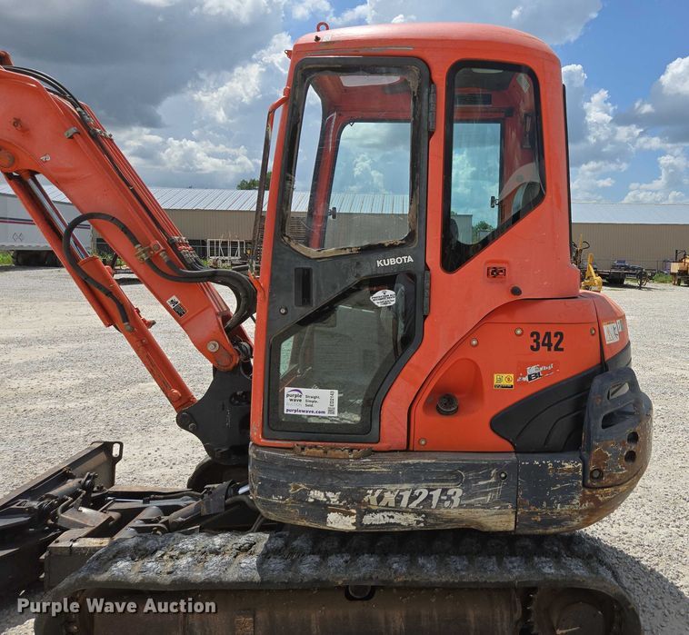 image for item ED2143 2012 Kubota KX121-3ST mini excavator