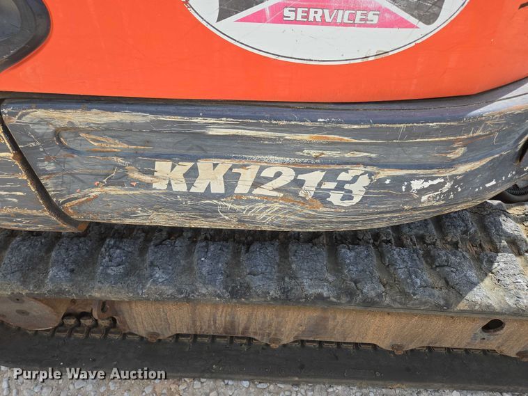 image for item ED2143 2012 Kubota KX121-3ST mini excavator