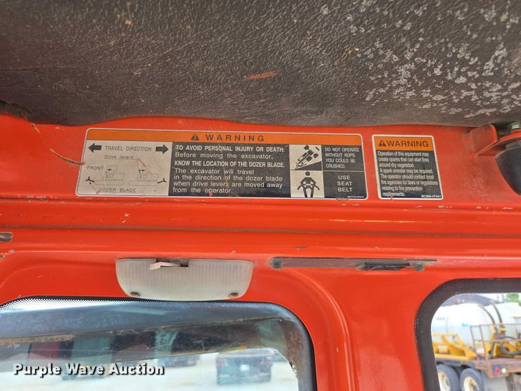 image for item ED2143 2012 Kubota KX121-3ST mini excavator