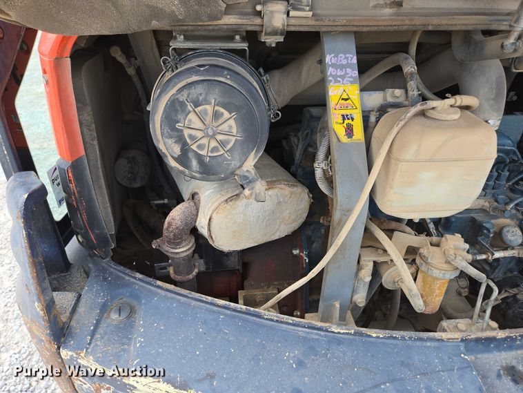 image for item ED2143 2012 Kubota KX121-3ST mini excavator