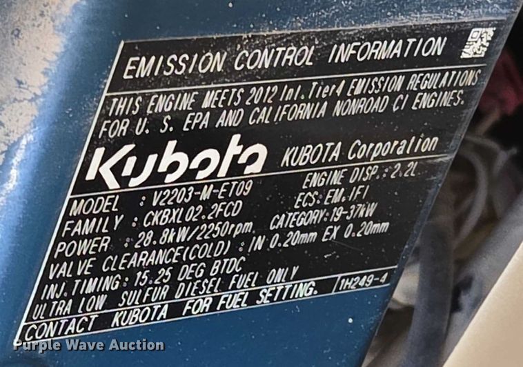 image for item ED2143 2012 Kubota KX121-3ST mini excavator