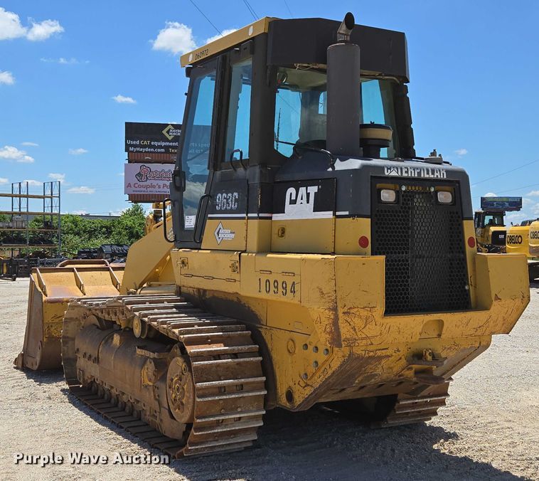 image for item ED2144 2002 Caterpillar 963C track loader