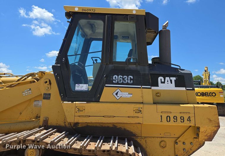 image for item ED2144 2002 Caterpillar 963C track loader