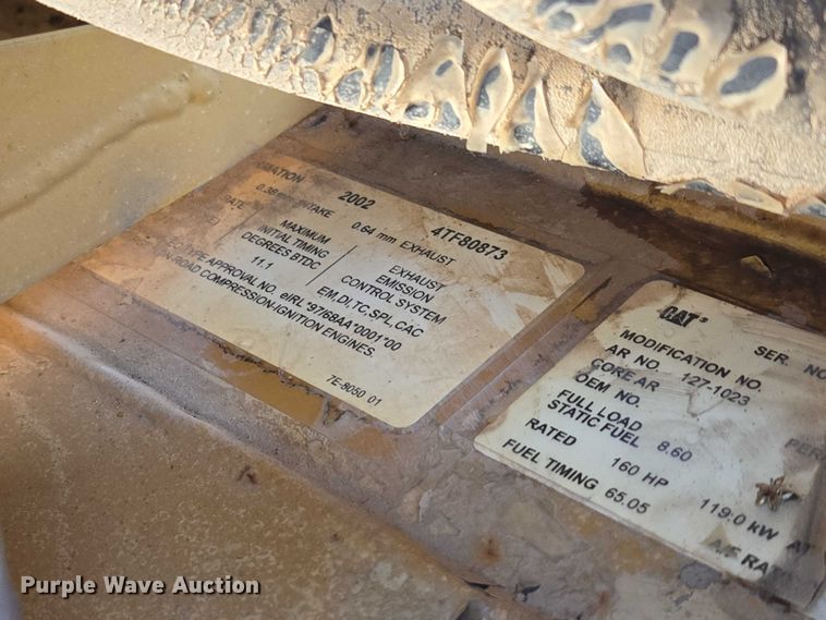 image for item ED2144 2002 Caterpillar 963C track loader